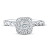 Thumbnail Image 3 of Now + Forever Diamond Engagement Ring 1/3 ct tw Round-cut 10K White Gold