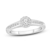 Diamond Engagement Ring 1/3 ct tw Round-Cut 10K White Gold