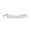 Thumbnail Image 3 of Now + Forever Diamond Wedding Band 1/4 ct tw Round-cut 14K White Gold