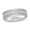 Thumbnail Image 0 of Neil Lane Men's Diamond Wedding Band 3/8 ct tw Round/Baguette 14K White Gold