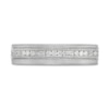 Thumbnail Image 2 of Neil Lane Men's Diamond Wedding Band 3/8 ct tw Round/Baguette 14K White Gold