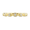 Thumbnail Image 3 of Now + Forever Diamond Wedding Band 1/8 ct tw Round-cut 14K Yellow Gold