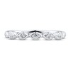 Thumbnail Image 3 of Now + Forever Diamond Wedding Band 1/8 ct tw Round-cut 14K White Gold