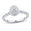 Thumbnail Image 1 of Now + Forever Diamond Engagement Ring 1/4 ct tw Round-cut 10K White Gold