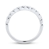 Thumbnail Image 1 of Diamond Wedding Band 1/15 ct tw Round-cut 10K White Gold