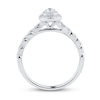 Thumbnail Image 1 of Diamond Engagement Ring 1/4 ct tw Round-cut 10K White Gold