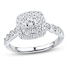 Thumbnail Image 0 of Diamond Engagement Ring 3/4 ct tw Round-cut 10K White Gold