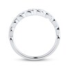 Thumbnail Image 2 of Now + Forever Diamond Wedding Band 1/4 ct tw Round-cut 10K White Gold