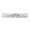 Thumbnail Image 3 of Now + Forever Diamond Wedding Band 1/4 ct tw Round-cut 10K White Gold