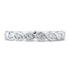 Thumbnail Image 2 of Diamond Wedding Band 1/4 ct tw Round-cut 10K White Gold