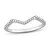 Thumbnail Image 0 of Diamond Wedding Band 1/10 ct tw Round-cut 14K White Gold