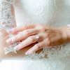 Thumbnail Image 3 of Now + Forever Emerald-cut Aquamarine Engagement Ring 1/5 ct tw Diamonds 14K White Gold
