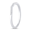 Thumbnail Image 2 of Now + Forever Diamond Wedding Band 1/15 ct tw Round-cut 14K White Gold