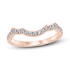 Thumbnail Image 1 of Now + Forever Diamond Wedding Band 1/4 ct tw Round-Cut 14K Rose Gold