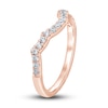Thumbnail Image 2 of Now + Forever Diamond Wedding Band 1/4 ct tw Round-Cut 14K Rose Gold