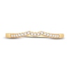 Thumbnail Image 3 of Now + Forever Diamond Wedding Band 1/15 ct tw Round-cut 14K Yellow Gold