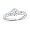 Thumbnail Image 1 of Now + Forever Diamond Engagement Ring 3/8 ct tw Round-cut 14K White Gold