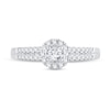 Thumbnail Image 3 of Now + Forever Diamond Engagement Ring 3/8 ct tw Round-cut 14K White Gold
