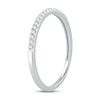 Thumbnail Image 2 of Now + Forever Diamond Wedding Band 1/15 ct tw Round-cut 14K White Gold