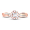 Thumbnail Image 3 of Now + Forever Diamond Engagement Ring 3/8 ct tw Round-cut 14K Rose Gold