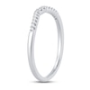Thumbnail Image 1 of Diamond Wedding Band 1/15 ct tw Round-cut 14K White Gold