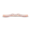 Thumbnail Image 3 of Now + Forever Diamond Wedding Band 1/15 ct tw Round-cut 14K Rose Gold
