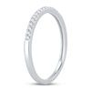 Thumbnail Image 1 of Diamond Wedding Band 1/15 ct tw Round-cut 14K White Gold