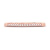 Thumbnail Image 3 of Now + Forever Diamond Wedding Band 1/15 ct tw Round-cut 14K Rose Gold