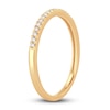 Thumbnail Image 2 of Now + Forever Diamond Wedding Band 1/15 ct tw Round-cut 14K Yellow Gold