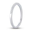 Thumbnail Image 2 of Now + Forever Diamond Wedding Band 1/15 ct tw Round-cut 14K White Gold