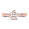 Thumbnail Image 3 of Now + Forever Diamond Engagement Ring 3/8 ct tw Pear & Round 14K Rose Gold