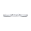 Thumbnail Image 3 of Now + Forever Diamond Wedding Band 1/15 ct tw Round-cut 14K White Gold