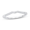 Thumbnail Image 0 of Diamond Wedding Band 1/15 ct tw Round-cut 14K White Gold