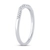 Thumbnail Image 1 of Diamond Wedding Band 1/15 ct tw Round-cut 14K White Gold