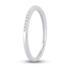 Thumbnail Image 2 of Now + Forever Diamond Wedding Band 1/15 ct tw Round-cut 14K White Gold