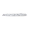 Thumbnail Image 3 of Now + Forever Diamond Wedding Band 1/15 ct tw Round-cut 14K White Gold