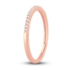 Thumbnail Image 2 of Now + Forever Diamond Wedding Band 1/15 ct tw Round-cut 14K Rose Gold