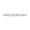 Thumbnail Image 3 of Now + Forever Diamond Wedding Band 1/15 ct tw Round-cut 14K White Gold