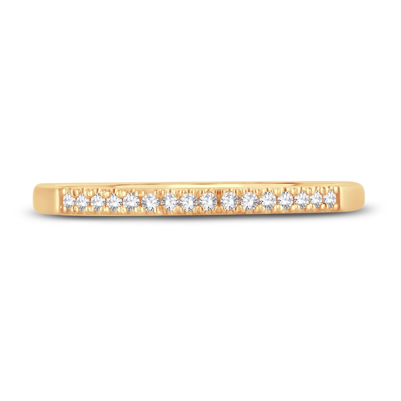 Main Image 3 of Now + Forever Diamond Wedding Band 1/15 ct tw Round-cut 14K Yellow Gold