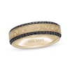 Thumbnail Image 0 of Neil Lane Men's Black Diamond Wedding Band 1/2 ct tw Round-Cut 14K Yellow Gold