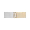 Thumbnail Image 2 of Neil Lane Men's Diamond Wedding Band 1/20 ct tw Round-Cut 14K Two-Tone Gold