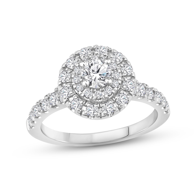Main Image 1 of Now + Forever Diamond Engagement Ring 1 ct tw Round-cut 14K White Gold