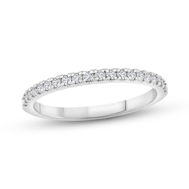 Diamond Wedding Band 1/5 ct tw Round-cut 14K White Gold | Kay