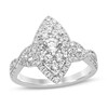 Thumbnail Image 0 of Multi-Diamond Engagement Ring 7/8 ct tw Round-cut 14K White Gold