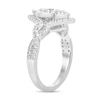 Thumbnail Image 1 of Multi-Diamond Engagement Ring 7/8 ct tw Round-cut 14K White Gold