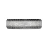 Thumbnail Image 3 of Neil Lane Men's Black Diamond Wedding Band 1/2 ct tw Round-Cut 14K White Gold
