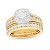 Thumbnail Image 1 of Diamond Bridal Set 1-7/8 ct tw Round-cut 14K Yellow Gold