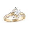 Diamond Engagement Ring 1 ct tw Round-cut 14K Yellow Gold