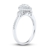 Thumbnail Image 2 of Now + Forever Diamond Engagement Ring 3/8 ct tw Marquise & Round-Cut 14K White Gold