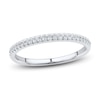 Thumbnail Image 1 of Now + Forever Diamond Wedding Band 1/10 ct tw Round-Cut 14K White Gold